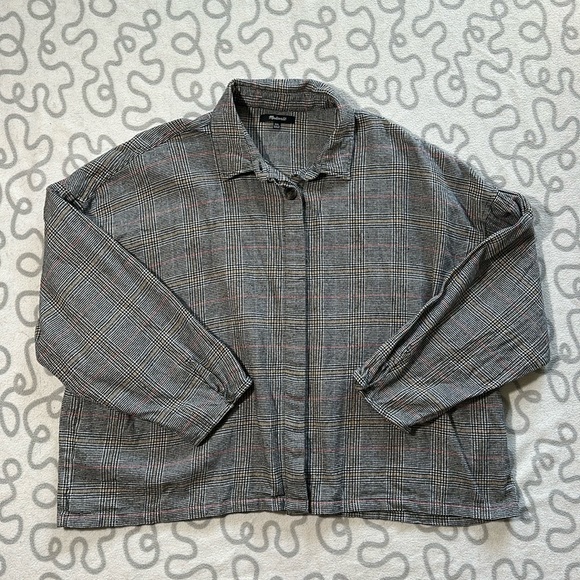 Madewell Flannel Bromley Shirt in Ronan Plaid - Picture 3 of 7